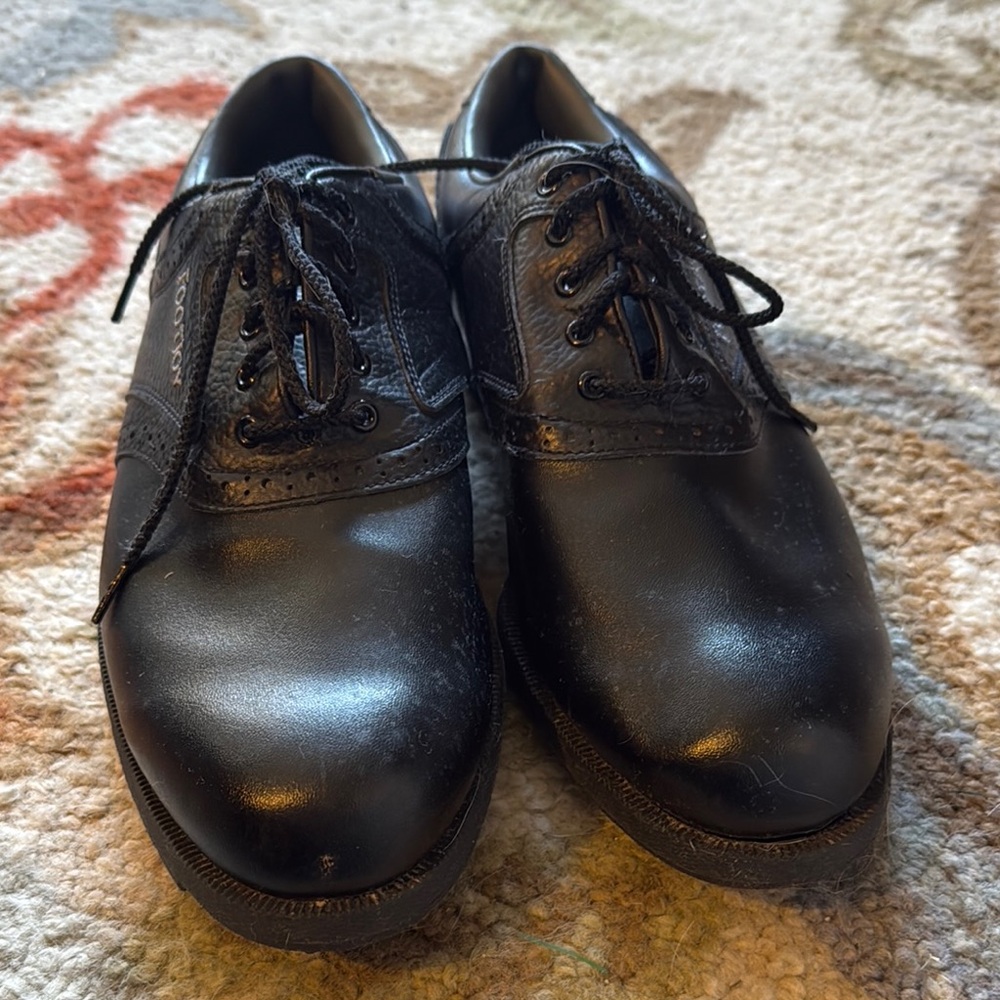 Rockport GOLF Black Leather Shoes